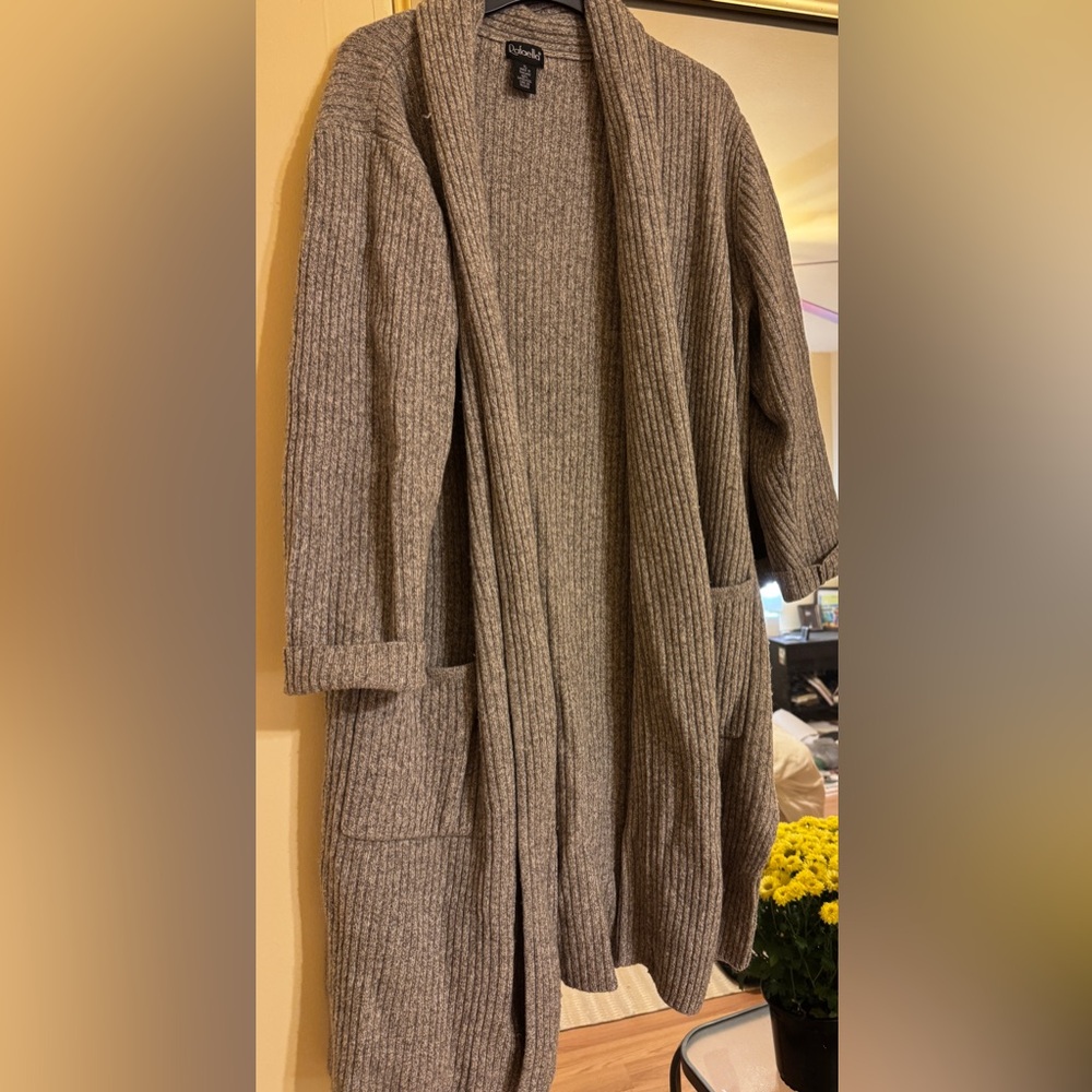 Rafaella Beige Lambswool Sweater